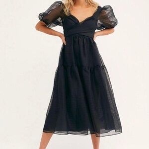 Free People Hailey dress black